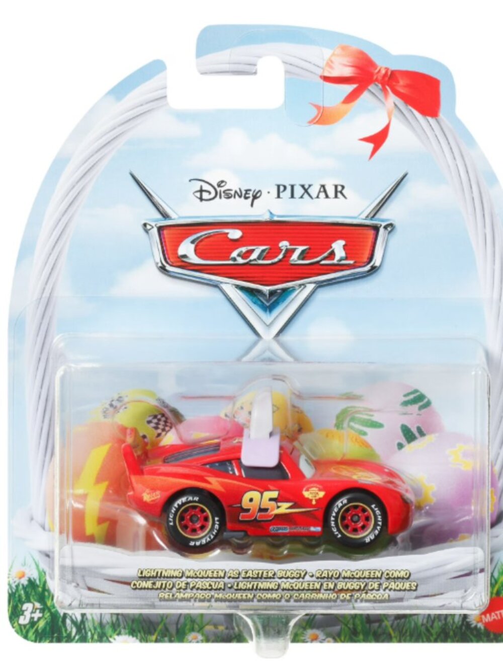 Disney and Pixar Cars 1:55 Scale Die-Cast Vehicle Lightning McQueen Red